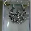 Royal Thai Navy infantry Pistol Master Infantry carbine Metal Badge Pin Thailand