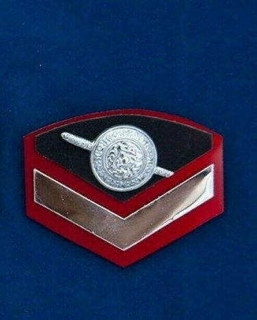 Police Lance Corporal Pol.L/C. Royal Thai Police Rank Insignia Chevron Badge