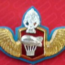 Balloon blue Royal Thai Army Parachutist Wings Badge PIN Thailand Military