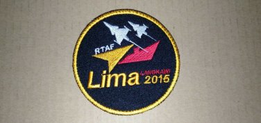 LIMA Langkawi 2015 Royal Thai Air Force Militaria Patch