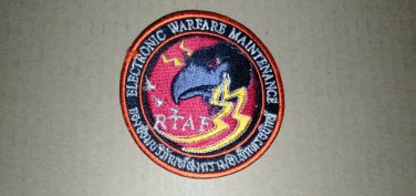 ELECTRONIC WARFARE MAINTENANCE RTAF Thai Air Force Militaria Patch