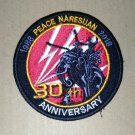 30th Anniversary 1988 Peace Naresuan 2018 Royal Thai Air Force Militaria Patch