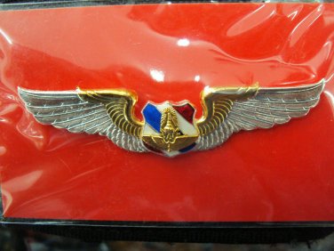 Royal Thai Air Force Badge Wing Pin, RTAF
