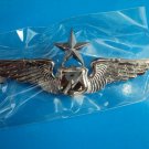 SENIOR DEGREE ROYAL THAI AIR FORCE COMMUNICATIONS METAL WING BADGE PIN RTAF