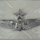 SENIOR DEGREE ROYAL THAI AIR FORCE MEDICAL METAL WING BADGE PIN RTAF