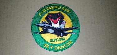 F-16 T.A.K.HLI AFB SKY DANCER RTAF ROYAL THAI AIR FORCE Patch