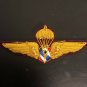Royal Thai Police Parawing pin Airborne wings Militaria Original Item