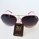 Aviator Women's Sunglasses With Color Frames
