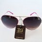 Aviator Women's Sunglasses With Color Frames