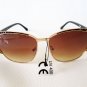 Vintage Retro Good Lady Cat Eye Women Sunglasses w/ Metal Frames & Rhinestones