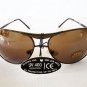Brand New Men's Aviator Sunglasses With Brown Lens & Metal Frames For Daily Use