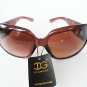 New Style Women's Sunglasses with Black and Brown Lens