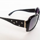 Good Cheap New High Fashion Black Women Sunglasses With Dotted Metal Frame