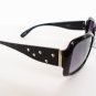 Good Cheap New High Fashion Black Women Sunglasses With Dotted Metal Frame