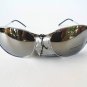 New Mens Sunglasses With Oval Shape, Mirror Lens in Black, Gold and Silver Frame