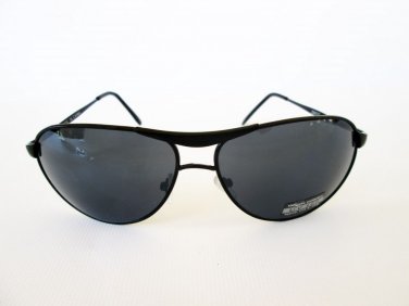 Good New Men's Black Aviator, Oval Sunglasses and Shades with Metal Frames