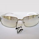 Brand New Style Women's White Sunglasses, Clear Lens, With Semi-Square Shaped