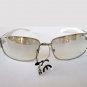 Brand New Style Women's White Sunglasses, Clear Lens, With Semi-Square Shaped