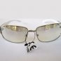 Brand New Style Women's White Sunglasses, Clear Lens, With Semi-Square Shaped