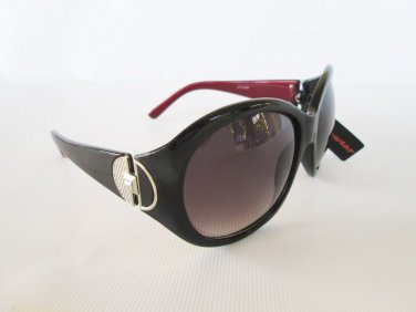 Good Women's Round and Oval Sunglasses With Black Frames and Smoke Black Lens