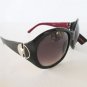 Good Women's Round and Oval Sunglasses With Black Frames and Smoke Black Lens