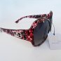 New Oval Women's Sunglasses and Eyewear With Black and Brown Lens #DG26628