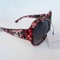 New Oval Women's Sunglasses and Eyewear With Black and Brown Lens #DG26628