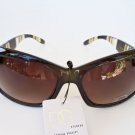 Classic Style Women's Sunglasses With Brown and Black Lens