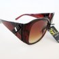 New Style Women High Fashion Sunglasses With Black and Brown Lens and Frames