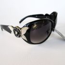 High Fashion New Style Women's Sunglasses With Tortoise, Black and Purple Frames