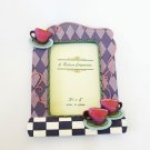 Handpainted Picture Frame With A Size of 3 1/2" x 5"