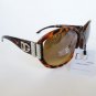 Stylish Women's Sunglasses with Black and Brown Lens