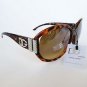 Stylish Women's Sunglasses with Black and Brown Lens