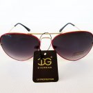 Good Aviator Style  Women's Sunglasses and Shades With Multi-color Metal Frames