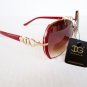 New Fashion Arrival DG Sunglasses Shade Brown Sunglasses With Red and Gold Frame