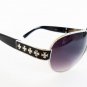 Brand New Designer Inspired Men Women Unisex Sunglasses Brown Black Metal Frames