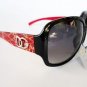 New Designer Women Sunglasses with Black Brown Lens and Blue, Red, Purple Frame