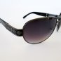 New Style Aviator Men Women Unisex Sunglasses with Black Lens and Black Frames