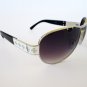 Brand New Designer Inspired Unisex Sunglasses with Black Lens and White Frames