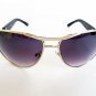 Black Brown Lens Aviator Sunglasses Shades Men Women With Metal Plastic Frames