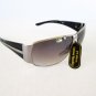Oval Shaped Women Sunglasses with Black Metal Lens and Frames For Everyday Use