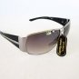 Oval Shaped Women Sunglasses with Black Metal Lens and Frames For Everyday Use