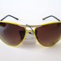 New Style Women's Aviator Sunglasses with Black, Green, Yellow and Red Frames