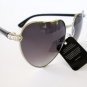 Brand New Heart Shaped Designer Style Sunglasses With Rhinestones For Women