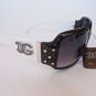 High Fashion Womens Sunglasses With Rhinestones and White Frames