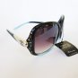 Womens DG Eyewear Sunglasses With Black Lens or Brown Lens and Rhinestones