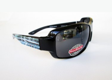 Good Unisex Black Sporty Shield Sunglasses Black Light Lens For Men and Women