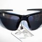Black Sporty and Shield Style Sunglasses for Men