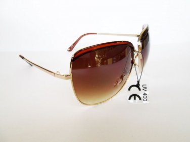 New Style Womens Sunglasses in Black, Brown Lens and Black, Brown and White Lens