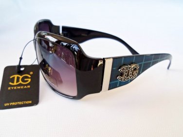 New Style Women's Oval Sunglasses, Shades in Blue, Brown, Purple, Stripes Frames